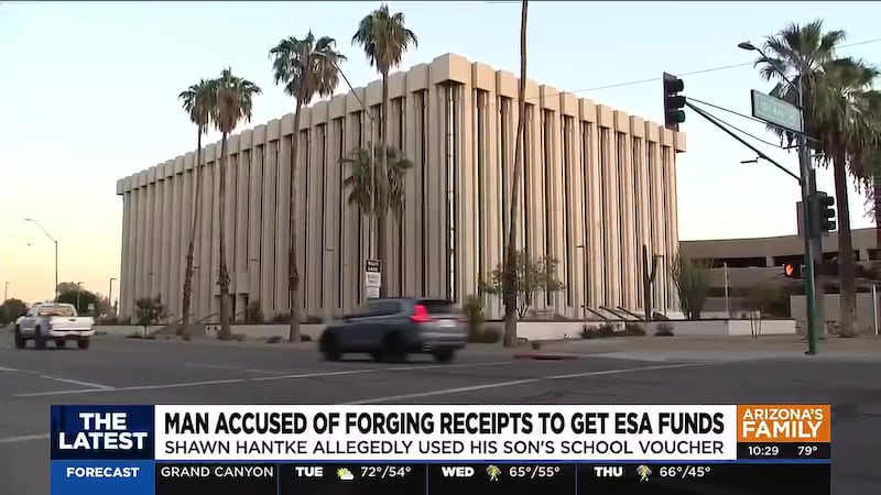 An Arizona man accused of forging receipts and pocketing thousands of dollars through his...