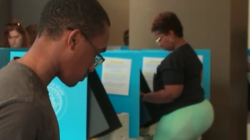 Total turnout for early voting across the state is approaching 1.2 million.