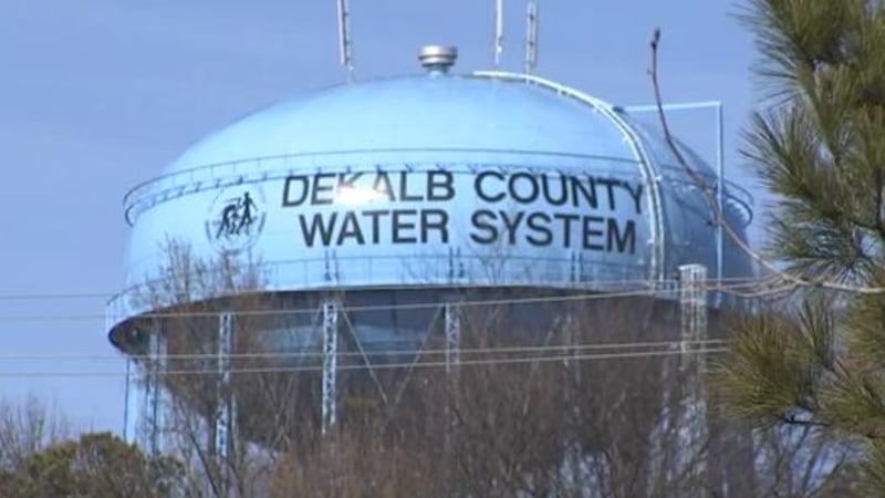Water service has been disrupted again in a DeKalb County neighborhood that went two days...