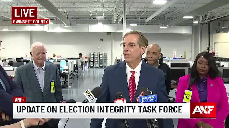 Georgia Secretary of State speaks on state’s bipartisan Election Integrity Task Force