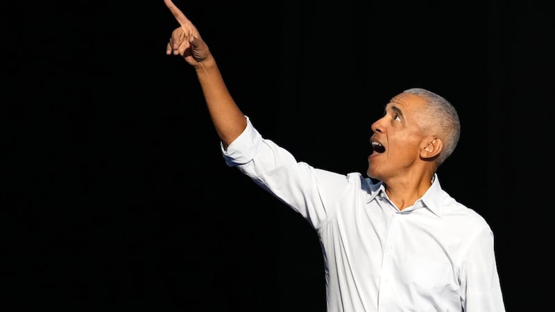 The national Democratic Party’s most popular figure was in metro Atlanta on Wednesday to rally...